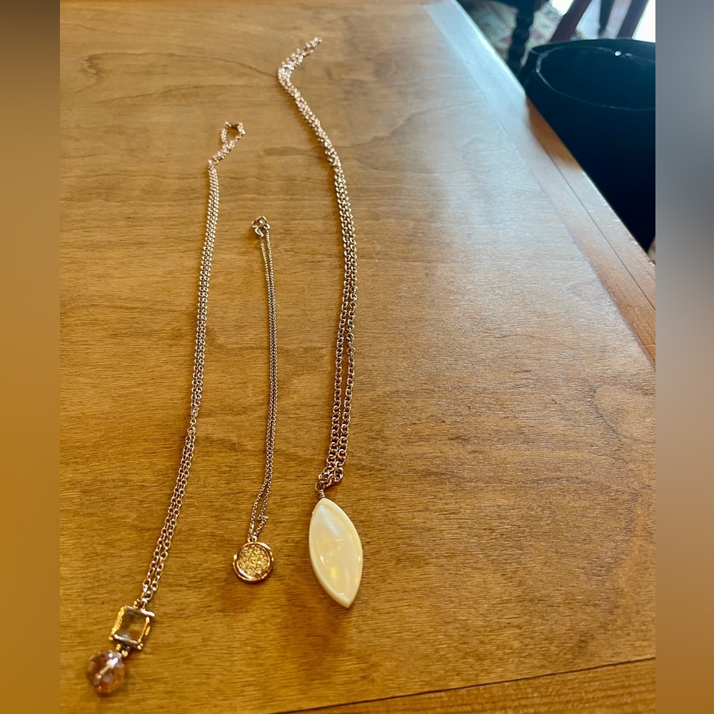 Park Lane Rose Gold 3 Necklaces